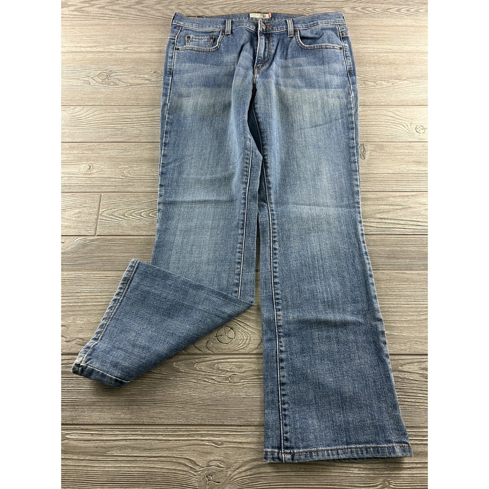 Signature by Levi Strauss Co 515 Boot Cut Jeans Women 12 Blue Medium Wash Denim